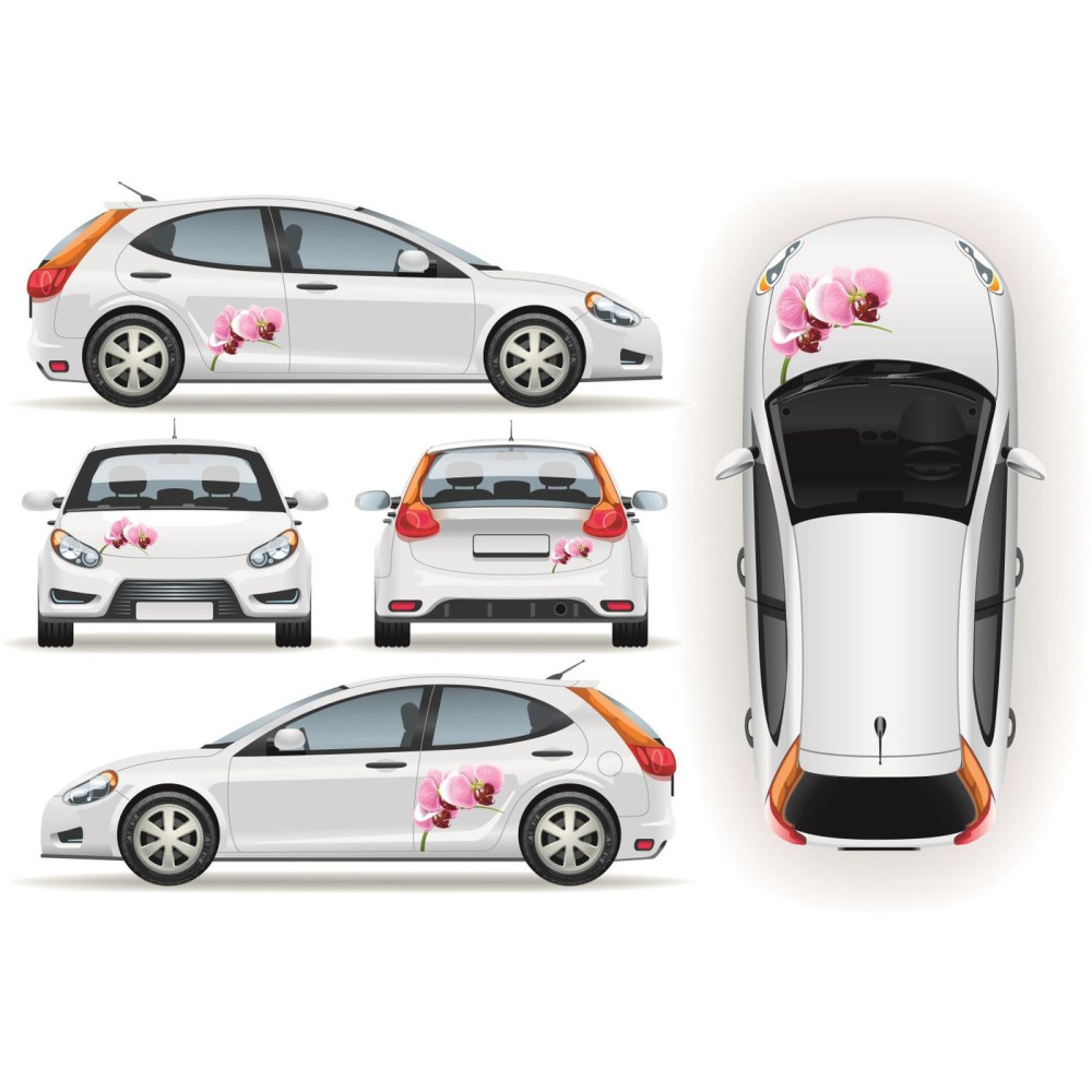 Orchideás autómatrica szett