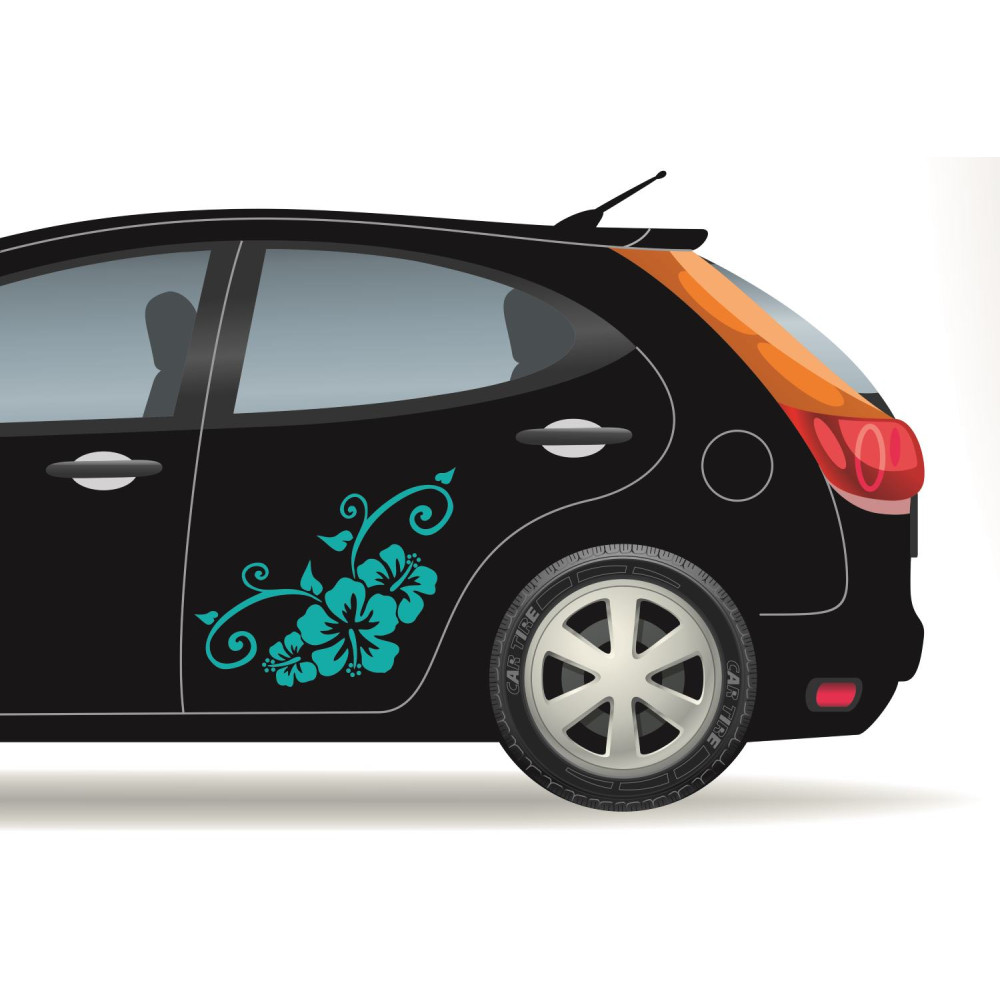 Hawaii virágos autódekor Hawaii virágos autódekor