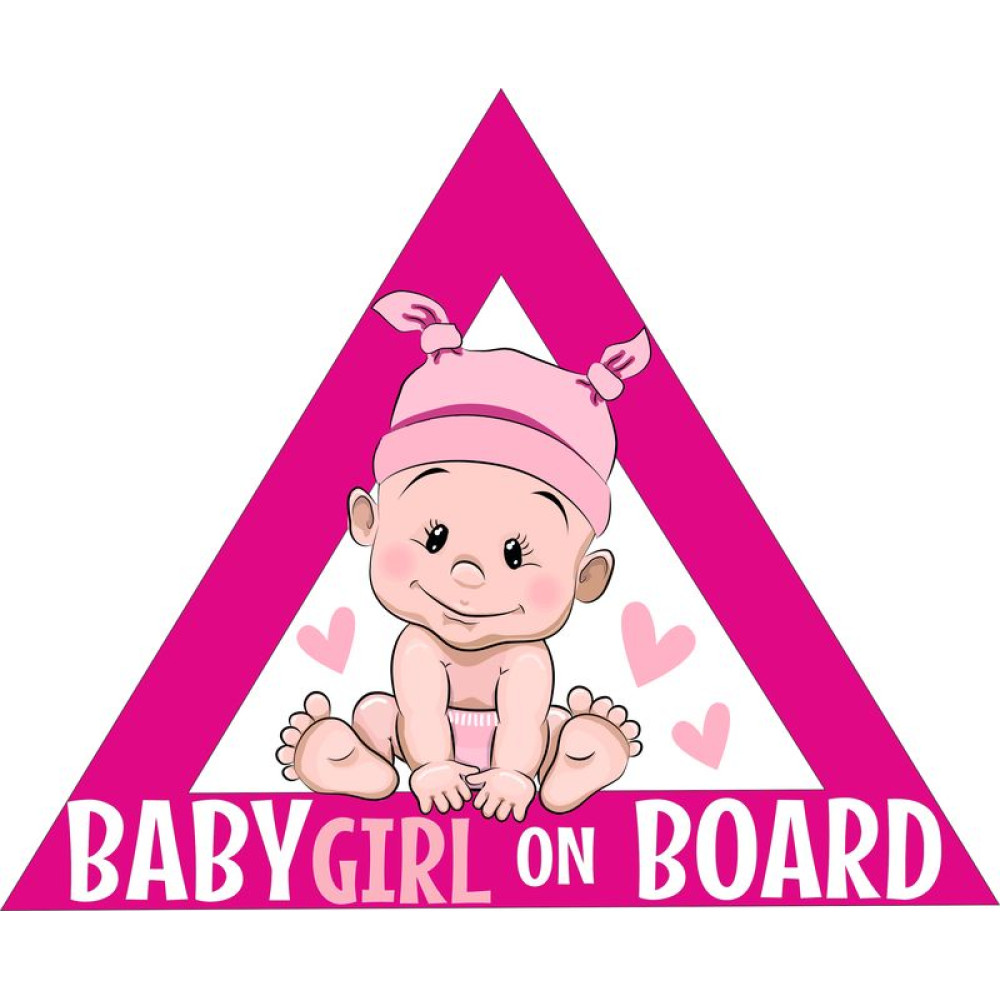 Baby girl on board babamatrica