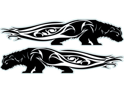 Medvés nonfiguratív autómatrica