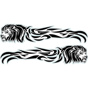 Oroszlán nonfiguratív autómatrica