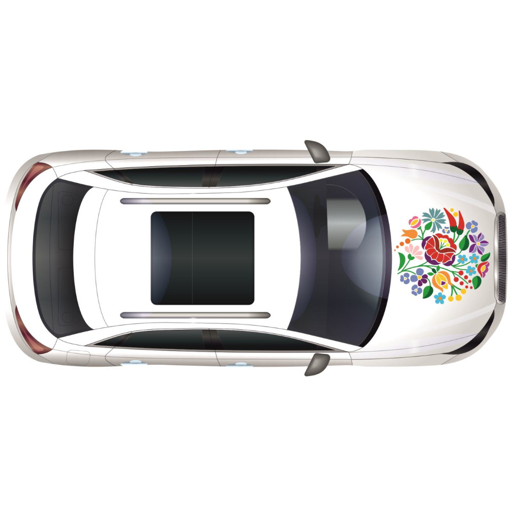 Kalocsai kör alakú matrica