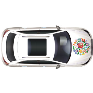 Kalocsai kör alakú matrica